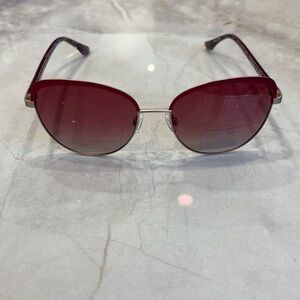 Elegant Burgundy Sunglasses